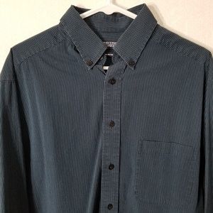 Men's Dress Shirt - Roundtree & Yorke - Sz LT